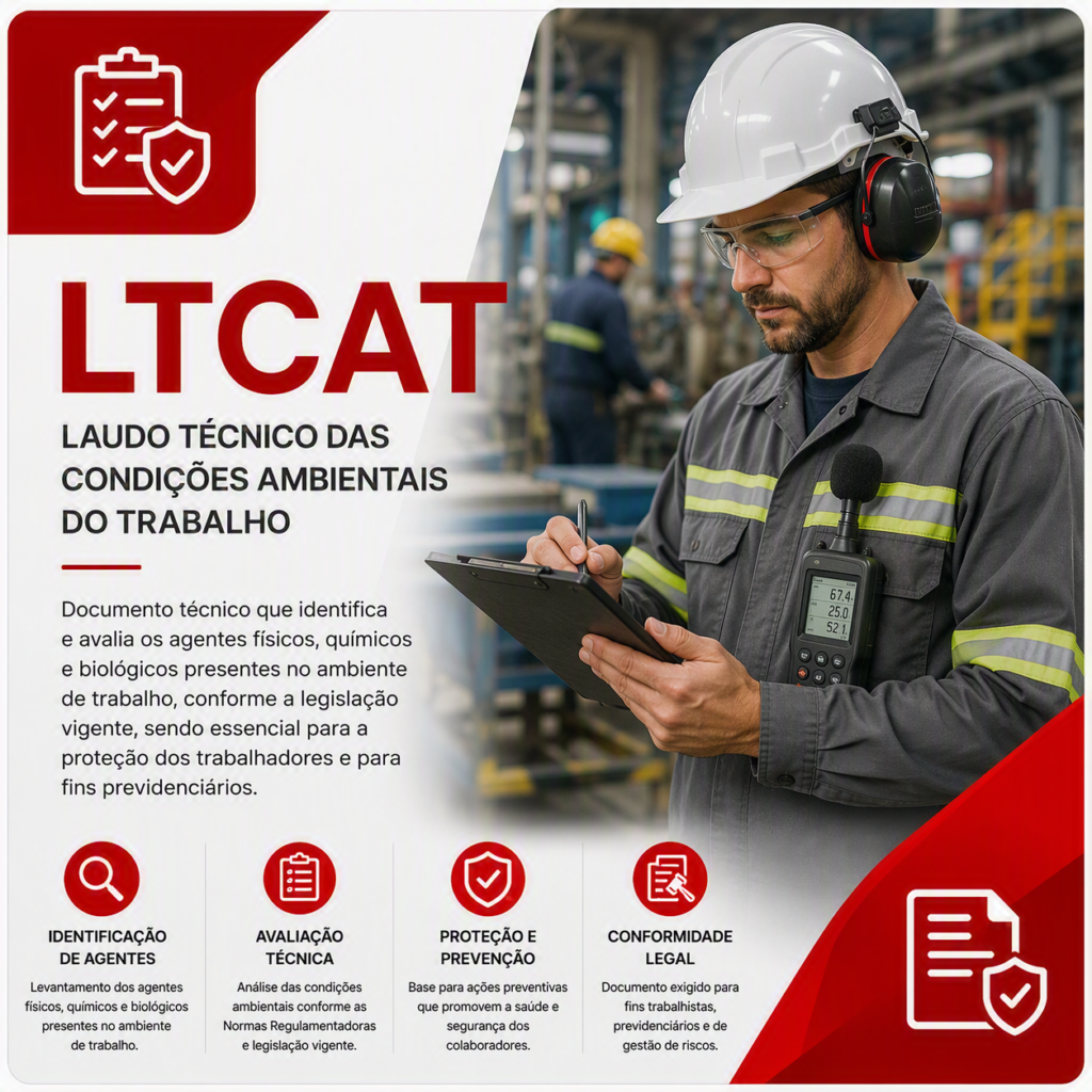 O LTCAT (Laudo Técnico das Condições Ambientais do Trabalho)